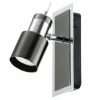 Luminaires Eglo Appliques|Applique murale Eglo DAVIDA 1 Nickel mat, 1 lumière
