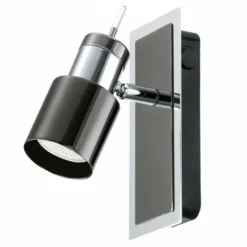 Luminaires Eglo Appliques|Applique murale Eglo DAVIDA 1 Nickel mat, 1 lumière