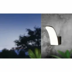 Applique murale EGLO FIUMICINO LED Noir, 1 lumière