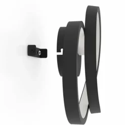 Luminaires Eglo Éclairage Led|Applique murale Eglo GIANELLA LED Noir, 1 lumière
