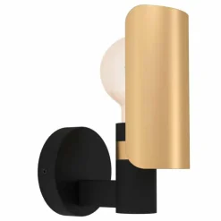Luminaires Eglo Appliques|Applique murale Eglo HAYES Laiton, Noir, 1 lumière