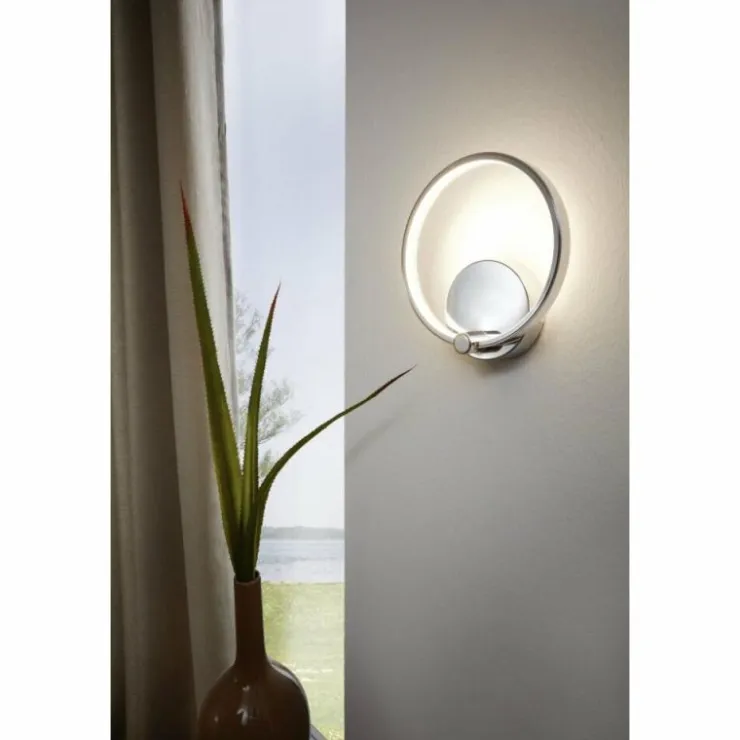 Luminaires Eglo Appliques|Applique murale Eglo LASANA LED Chrome, 1 lumière