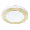 Luminaires Eglo Éclairage Led|Applique murale Eglo LED CARPI Laiton, Blanc, 3 lumières