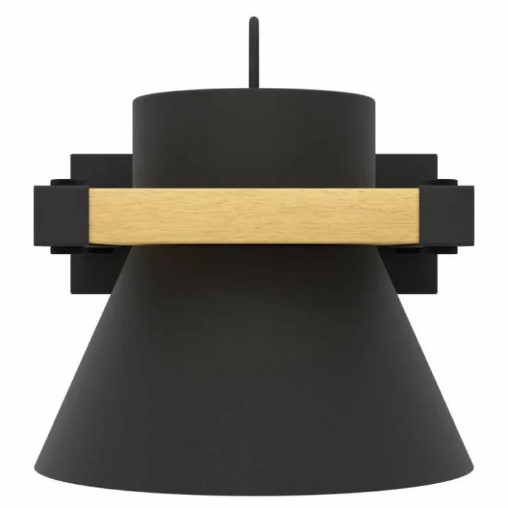 Luminaires Eglo Appliques|Applique murale Eglo MACCLES Noir, 1 lumière