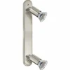 Luminaires Eglo Éclairage Led|Applique murale Eglo MINI LED Nickel mat, 2 lumières