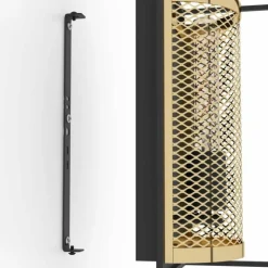 Luminaires Eglo Appliques|Applique murale Eglo NOHALES Noir, 1 lumière