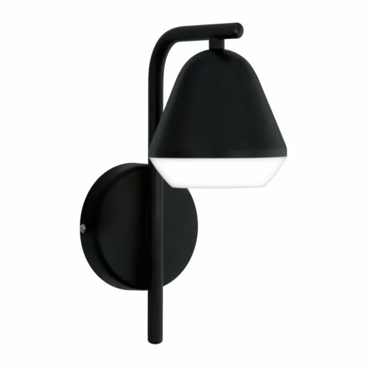 Luminaires Eglo Éclairage Led|Applique murale Eglo PALBIETA LED Noir, 1 lumière