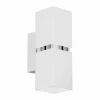 Luminaires Eglo Éclairage Led|Applique murale Eglo PASSA LED Chrome, 2 lumières