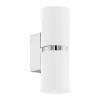 Luminaires Eglo Appliques|Applique murale Eglo PASSA Chrome, 2 lumières