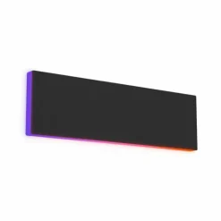 Luminaires Eglo Éclairage Led|Applique murale Eglo RGBIC LED Noir, 1 lumière, Télécommandes, Changeur de couleurs
