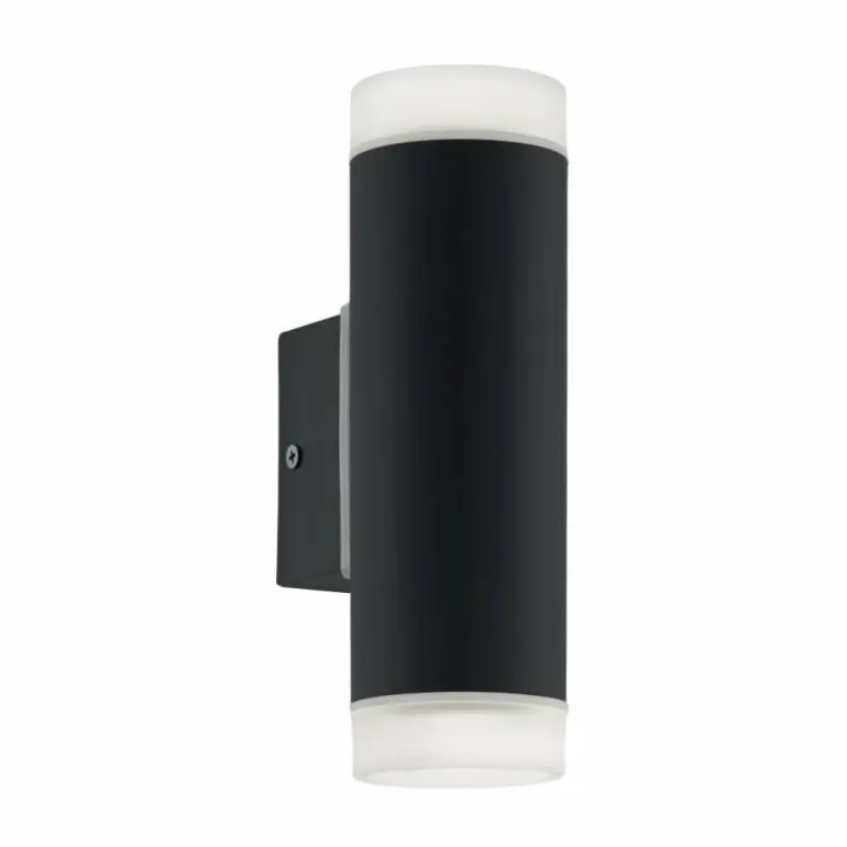 Applique murale Eglo RIGA-LED Noir, 2 lumières