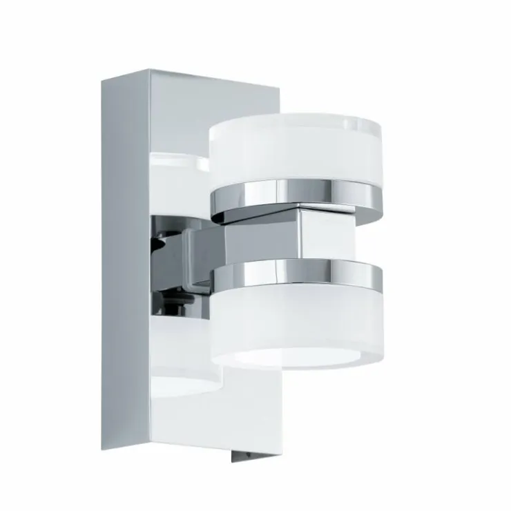 Luminaires Eglo Appliques|Applique murale Eglo ROMENDO LED Chrome, 2 lumières