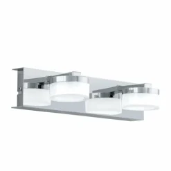 Luminaires Eglo Éclairage Led|Applique murale Eglo ROMENDO LED Chrome, 2 lumières