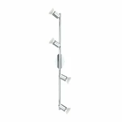 Luminaires Eglo Éclairage Led|Applique murale Eglo Rosaro 1 LED Chrome, 4 lumières