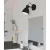 Luminaires Eglo Éclairage Led|Applique murale Eglo SAN PERI LED Noir, Blanc, 1 lumière
