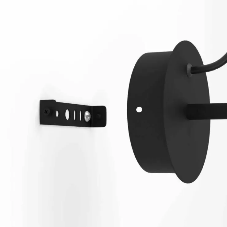 Luminaires Eglo Éclairage Led|Applique murale Eglo SAN PERI LED Noir, Blanc, 1 lumière