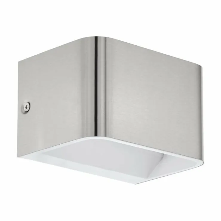 Luminaires Eglo Éclairage Led|Applique murale EGLO SANIA LED Nickel mat, 1 lumière