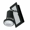 Luminaires Eglo Éclairage Led|Applique murale Eglo SARRIA LED Chrome, Noir, 1 lumière