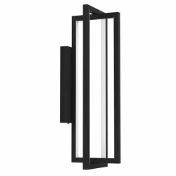 Luminaires Eglo Éclairage Led|Applique murale Eglo SIBERIA LED Noir, 1 lumière, Télécommandes
