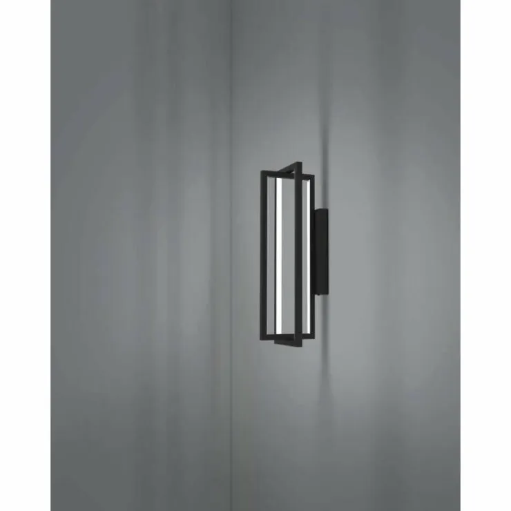Luminaires Eglo Éclairage Led|Applique murale Eglo SIBERIA LED Noir, 1 lumière, Télécommandes