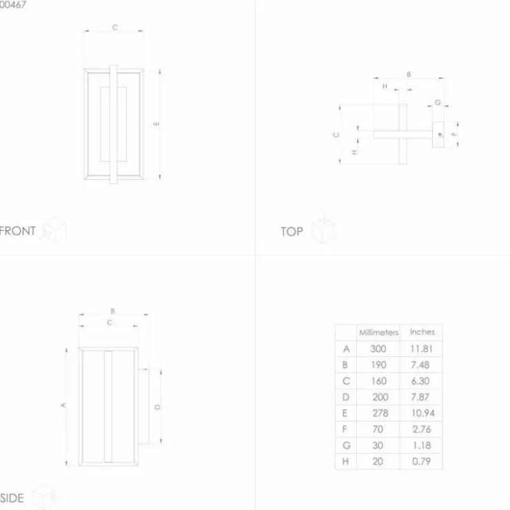 Luminaires Eglo Éclairage Led|Applique murale Eglo SIBERIA LED Noir, 1 lumière, Télécommandes