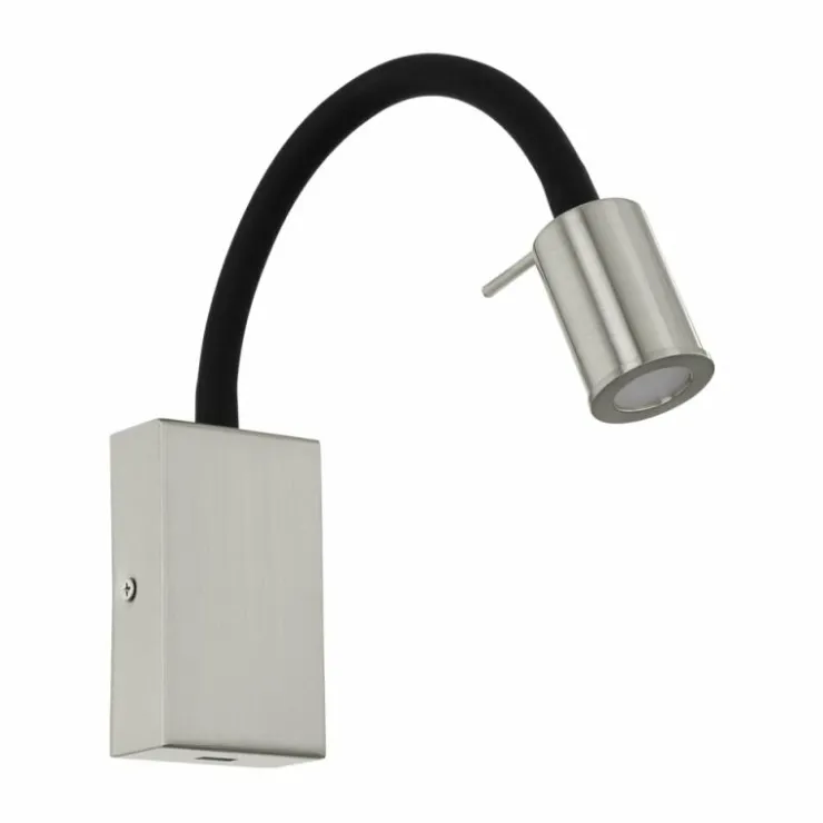 Luminaires Eglo Éclairage Led|Applique murale Eglo TAZZOLI LED Nickel mat, 1 lumière