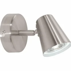 Luminaires Eglo Éclairage Led|Applique murale Eglo TRAVALE LED Nickel mat, 1 lumière