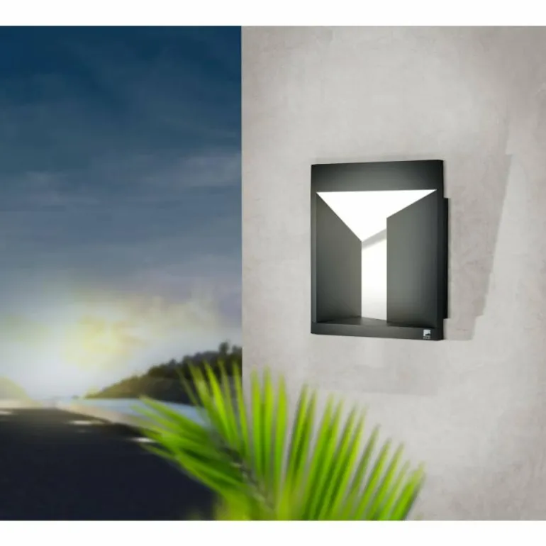 Applique murale Eglo TREVIOLO LED Anthracite, 2 lumières