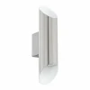 Luminaires Eglo Appliques|Applique murale Eglo VIEGAS LED Nickel mat, Blanc, 2 lumières