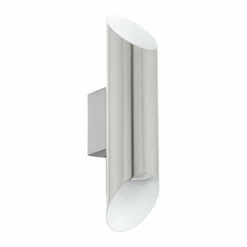 Luminaires Eglo Appliques|Applique murale Eglo VIEGAS LED Nickel mat, Blanc, 2 lumières