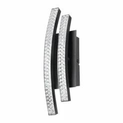Luminaires Eglo Éclairage Led|Applique murale Eglo-Leuchten LEJIAS LED Noir, 1 lumière