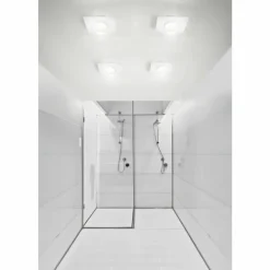 Luminaires Fabas Luce Éclairage Led|Applique murale Fabas Luce Swan LED Blanc, 1 lumière