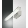 Luminaires Fabas Luce Éclairage Led|Applique murale Fabas Luce Saura LED Chrome, 1 lumière