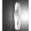 Luminaires Fabas Luce Appliques|Applique murale Fabas Luce Gaby LED Blanc, 1 lumière