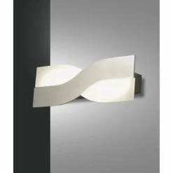 Luminaires Fabas Luce Appliques|Applique murale Fabas Luce Riace LED Aluminium, 1 lumière