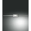 Luminaires Fabas Luce Éclairage Led|Applique murale Fabas Luce Nala LED Chrome, 1 lumière