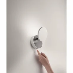 Luminaires Fabas Luce Éclairage Led|Applique murale Fabas Luce Ara LED Blanc, 1 lumière