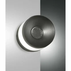 Luminaires Fabas Luce Éclairage Led|Applique murale Fabas Luce Billie LED Noir, 1 lumière