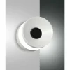 Luminaires Fabas Luce Éclairage Led|Applique murale Fabas Luce Billie LED Blanc, 1 lumière