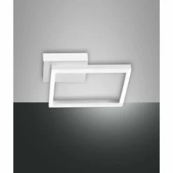Luminaires Fabas Luce Éclairage Led|Applique murale Fabas Luce Bard LED Blanc, 1 lumière