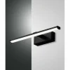 Applique murale Fabas Luce Nala LED Noir, 1 lumière