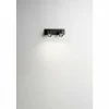 Luminaires Fabas Luce Spots Et Projecteurs|Applique murale Fabas Luce Modo Noir, 2 lumières