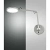 Luminaires Fabas Luce Appliques|Applique murale Fabas Luce Regina LED Aluminium, 1 lumière