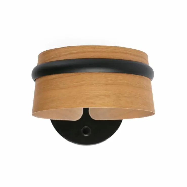 Luminaires Faro Barcelona Appliques|Applique murale Faro Barcelona Loop LED Noir, 1 lumière