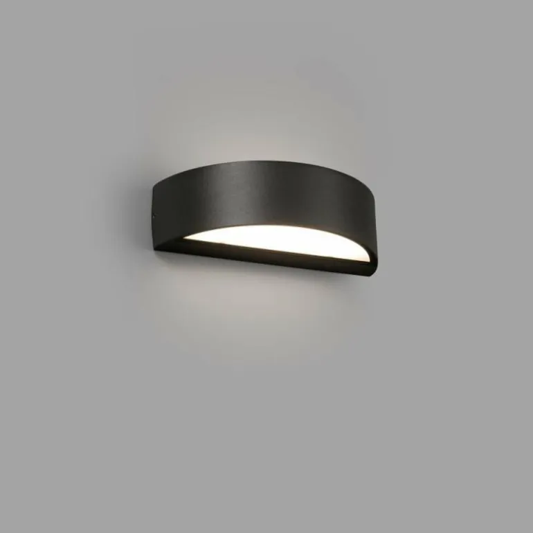 Applique murale Faro Barcelona Oval Gris, 1 lumière