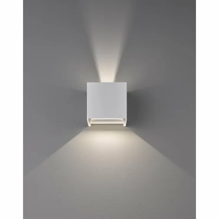 Luminaires Fischer & Honsel Éclairage Led|Applique murale Fischer & Honsel Wall LED Blanc, 2 lumières