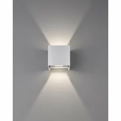 Luminaires Fischer & Honsel Éclairage Led|Applique murale Fischer & Honsel Wall LED Blanc, 2 lumières