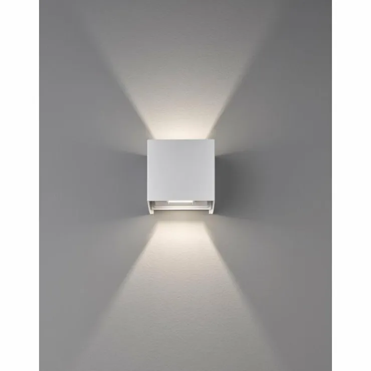 Luminaires Fischer & Honsel Éclairage Led|Applique murale Fischer & Honsel Wall LED Blanc, 2 lumières