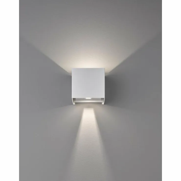 Luminaires Fischer & Honsel Éclairage Led|Applique murale Fischer & Honsel Wall LED Blanc, 2 lumières
