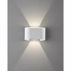 Luminaires Fischer & Honsel Éclairage Led|Applique murale Fischer & Honsel Wall LED Blanc, 2 lumières